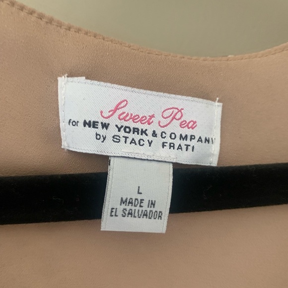 Snake-Print Ruffle Wrap Dress Sweet Pea N.Y. & Co - Picture 4 of 4